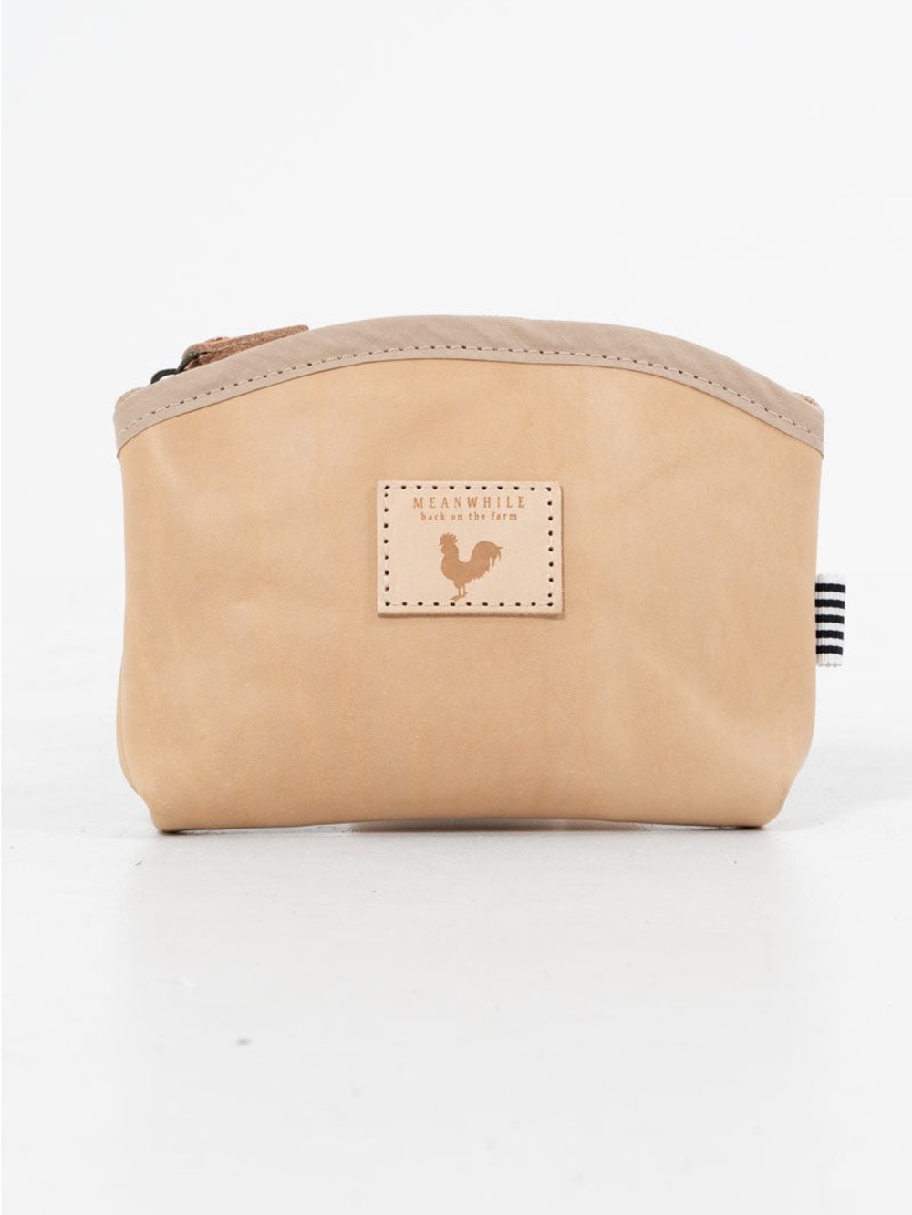 Meanwhile Back on the Farm Virginia Leather Makeup Bag